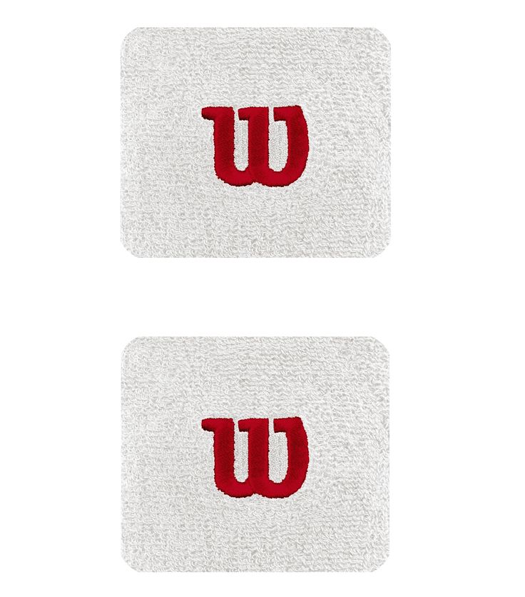 Muñequeras Wilson Blancas