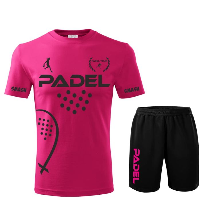 Conjunto Pádel Tour Rosa